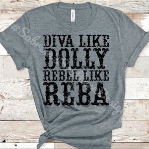 Diva like Dolly, rebel like Reba